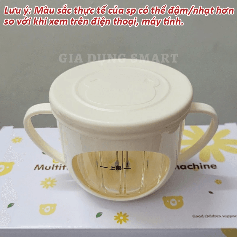 Máy Xay Thức Ăn Dặm Mini Đa Năng Cho Bé - 4