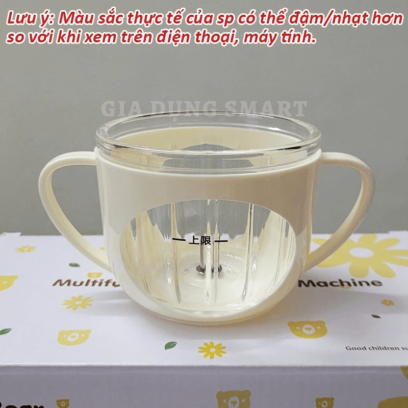 Máy Xay Thức Ăn Dặm Mini Đa Năng Cho Bé - 3