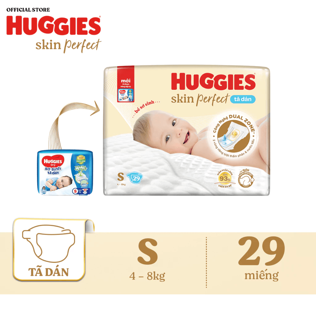 Tã Giấy Huggies Dry Pants Size M – 56 Miếng - 3