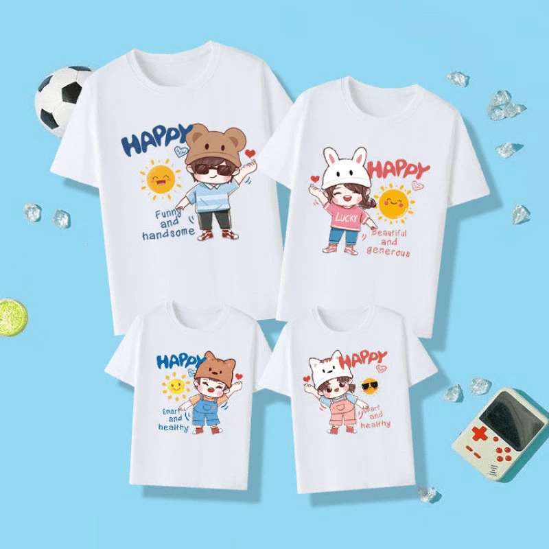 Áo Gia Đình Đi Biển 4 Người – Set Bố Mẹ và 2 Con - 2