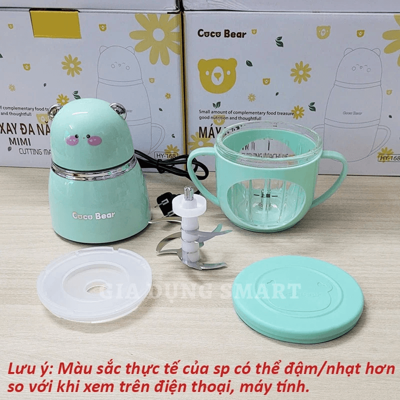 Máy Xay Thức Ăn Dặm Mini Đa Năng Cho Bé - 2