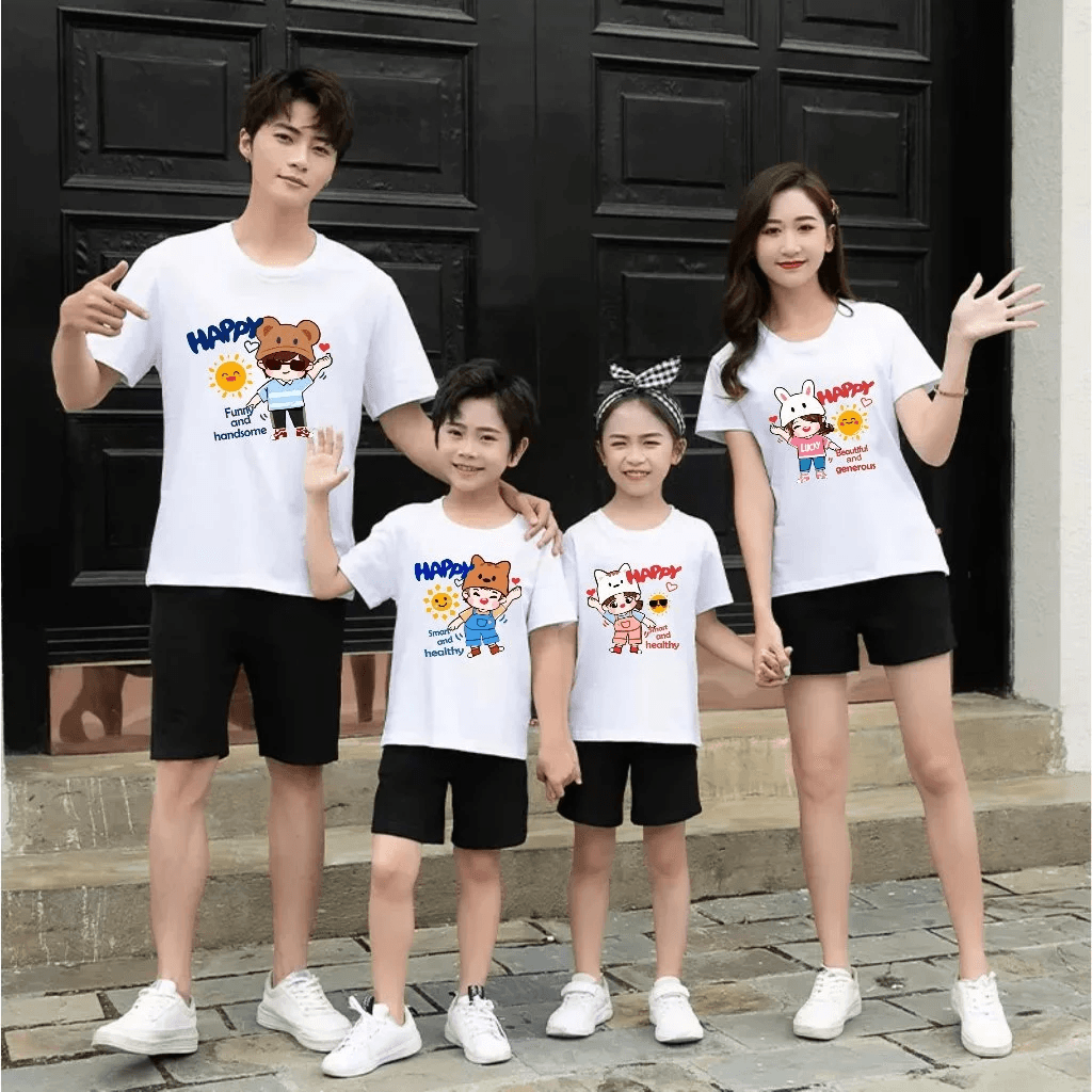 Áo Gia Đình Đi Biển 4 Người – Set Bố Mẹ và 2 Con - 4