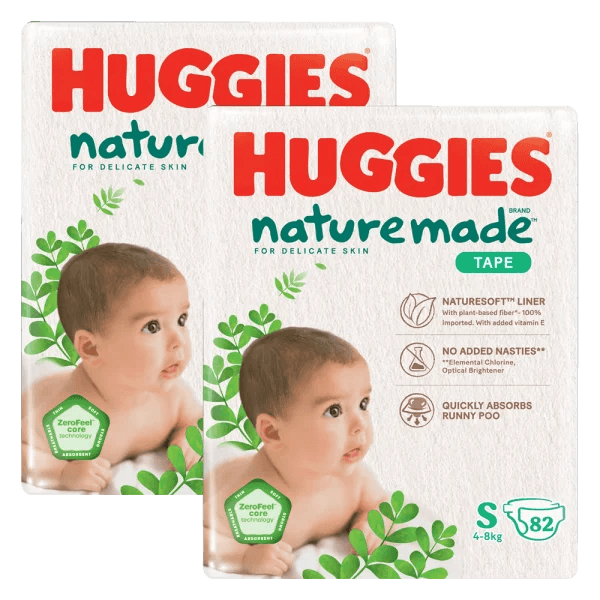 Tã Dán Huggies Platinum Nature Made Size S82 - 2